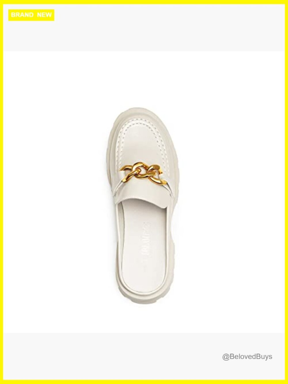 Platform Mules Chunky Slides Slippers Loafers Slip On Comfort Thick Flat - Picture 4 of 7